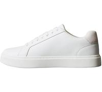 Calvin Klein Baskets Cupsole Homme Classic Laceup en Cuir, Blanc (Triple Bright White), 40