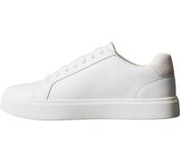 Calvin Klein Baskets Cupsole Homme Classic Laceup en Cuir, Blanc (Triple Bright White), 42