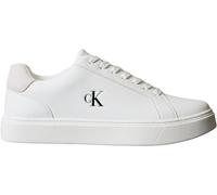 Calvin Klein Baskets Cupsole Homme Classic Laceup en Cuir, Blanc (Triple Bright White), 42