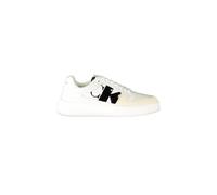 Calvin Klein - Baskets en Polyester Blanc pour Homme - Homme - Chaussures - Blanc - Taille: 42 EU