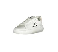 Calvin Klein - Baskets Femme Blanche Style Éco-Responsable - Femme - Chaussures - Blanc - Taille: 36 EU
