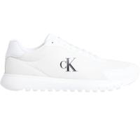 Calvin Klein Baskets Femme Eva Mesh Sportives, Blanc (Bright White/Black), 36