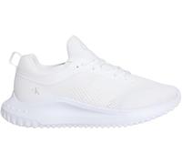 Calvin Klein Baskets Femme Sneaker Eva Sock Tech Mix avec Logo, Blanc (Triple Bright White), 36