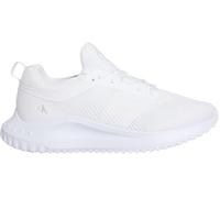 Calvin Klein Baskets Femme Sneaker Eva Sock Tech Mix avec Logo, Blanc (Triple Bright White), 39