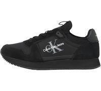 Calvin Klein Baskets Femme Sock Laceup Basses, Noir (Trpl Black), 37