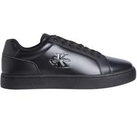 Calvin Klein Baskets Homme Classic Mono en Cuir, Noir (Triple Black), 42