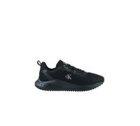 Calvin Klein Baskets Homme Eva Mix Mesh avec Logo, Noir (Triple Black), 44