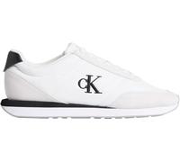 Calvin Klein Baskets Homme Retro Mix avec Logo, Blanc (Bright White/Black), 42