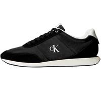 Calvin Klein Baskets Homme Retro Mix avec Logo, Noir (Black/Bright White), 43