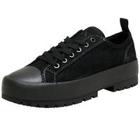 Calvin Klein Baskets Hybrides Homme Lugged Hybrid Low Laceup Chaussures, Noir (Triple Black), 46