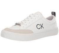 Calvin Klein Baskets Lariss pour Femme, Blanc 141, 41 EU