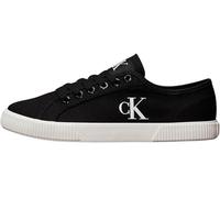 Calvin Klein Baskets Vulcanisées Femme Essential Basses, Noir (Black/Bright White), 41