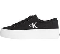 Calvin Klein Jeans Baskets femme Vulc Flatform Low CV MG Noir/Blanc Taille 38