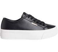 Calvin Klein Baskets Vulcanisées Femme Flatform Compensées, Noir (Ck Black), 41
