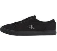 Calvin Klein Baskets Vulcanisées Homme Canvas Basses, Noir (Triple Black), 41