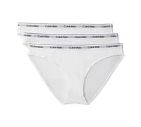 Calvin Klein Bikini - 3 Pièces - Logo Iconique - Blanc 3XL
