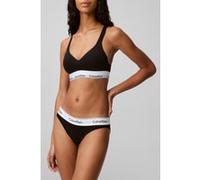 Calvin Klein Femme Slip Bikini Coton Stretch, Noir (Black), XL
