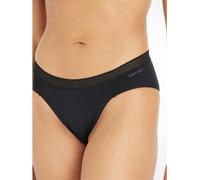 Calvin Klein Slip Forme Bikini Femme avec Élasthanne, Noir (Black), S