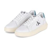 CALVIN KLEIN BLANC CHAUSSURES DE SPORT POUR HOMMES : Couleur - Blanc, Taille - 40 Taille : 40 Couleur : Blanc