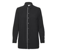 calvin klein BLOUSE A BOUTONS EN CREPE NERO 36