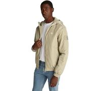Calvin Klein Blouson Homme Padded Hooded Mi-Saison, Beige (Nordic Dust), XS