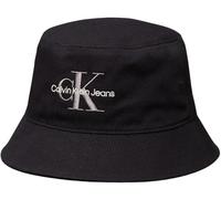 Chapeau hommes Calvin Klein Jeans MONOLOGO EMBROIDERY BUCKET HAT Noir Unique