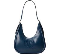 Calvin Klein Bold CK Crescent Bag Lv04f3427g, Crossover Femme, Blue (Key Largo), Taille Unique