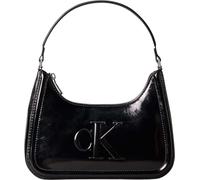 Calvin Klein Sac à bandoulière Bold Monogram Metallic Lv04F3332G 43 cm noir Taille Unique