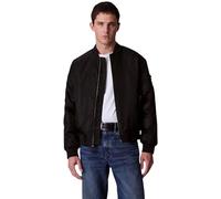 Calvin Klein Bomber Homme Jeans Hero avec Fermeture Éclair, Noir (Black), M