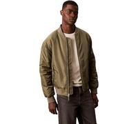 Calvin Klein Bomber Homme Jeans Hero avec Fermeture Éclair, Vert (Dusty Olive), XL