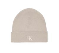 Calvin Klein Bonnet CK Fine Rib LV04D8020G pour Homme, Rouge (Rouge Betterave), Taille Unique, Rouge (Rouge Betterave), Taille Unique