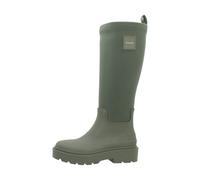 Calvin Klein - Botte en caoutchouc haute Neo - Femme - Chaussures - Vert - Taille: 39 EU