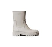 Calvin Klein Bottes de Pluie Femme Mid Rubber Chunky, Ivoire (Chateau), 39