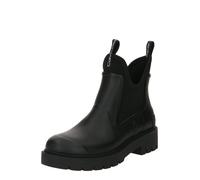 Calvin Klein Bottes en caoutchouc noir / blanc, Taille 40