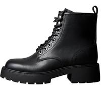 Calvin Klein Bottes Mid Boot Femme Chunky Lace Up avec Fermeture Éclair, Noir (Ck Black), 37
