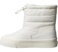 Calvin Klein Bottes Mid Boot Femme Snowboot Nylon Mix Compensées, Blanc (Lily White), 36