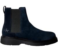 Calvin Klein Bottines Chelsea Homme Combat en Daim, Bleu (Universe Blue), 40