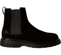 Calvin Klein Bottines Chelsea Homme Combat en Daim, Noir (Triple Black), 45