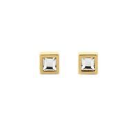 Calvin Klein Boucles D'oreilles Puces pour Homme Collection CK ESSENTIAL LINKS en Acier Inoxydable avec placage Or Jaune - 35100076