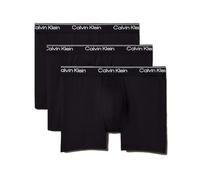 Calvin Klein Boxer Brief 3pk, Noir (3 Noirs), M Homme