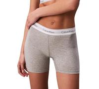 Calvin Klein Boxer Femme Boxer Brief avec Ceinture Emblématique, Gris (Grey Heather), XL