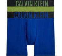 Calvin Klein Boxer Homme Lot De 2 Coton Stretch, Multicolore (Midnight Blue/Unique Jade), S
