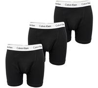 Calvin Klein Boxer Homme Lot De 3 Caleçon Coton Stretch, Noir (Black), S