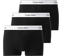 Calvin Klein Boxers Icon coton stretch coupe décontractée Lot de 3 Blanc/Noir
