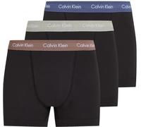 Calvin Klein Boxers Lot de 3 Homme sous-Vêtement, Noir (B- R Iris, Grey Heat, Dusty Tan WBS), M