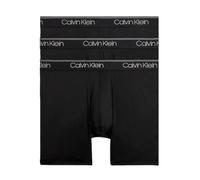 Calvin Klein Boxers Low Rise Homme Lot de 3 Caleçons Low Rise Trunk Coton avec Stretch, Noir (Black), M