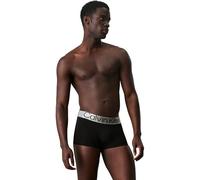 Calvin Klein Boxers Taille Basse Lot de 3 Homme avec Stretch, Noir (Black), XS