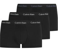 Calvin Klein Boxers Taille Basse Lot de 3 Homme sous-Vêtement, Noir (B- Ash, Vint Indigo, Sterl Blue Lgs), S