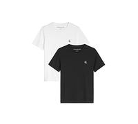 Calvin Klein Boys 2-Pack Monogram Top IB0IB01093 White (White/Black) 14 Years