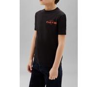Calvin Klein Boys Calvin Chest T-shirt Black Taille: 8 | T-Shirts Outlet | kids | Le Noir